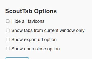 ScoutTab Productivity Browser Extension screenshot 1