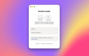 Scraib.app screenshot 1