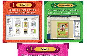 Scrapbook Factory Deluxe screenshot 1