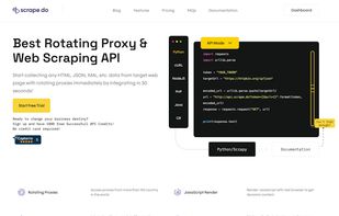 Scrape.do Landing Page