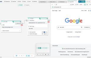 Example: Running a flow with a liveview