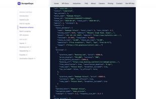 A completed job response: normalized hotel metadata with multi-OTA pricing