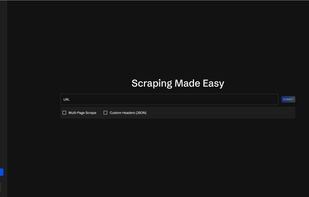 Scraperr screenshot 1