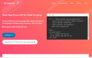 ScrapeUp screenshot 1