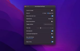 Scratchpad App screenshot 1