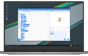 Scratux looks like Scratch 3