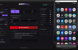 ScrcpyGUI screenshot 1
