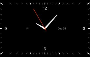 Screen Clock TV screenshot 1