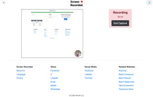 Screen Recorded screenshot 1