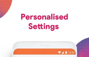 Personalised Settings