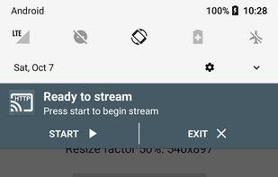 Screen Stream over HTTP screenshot 1