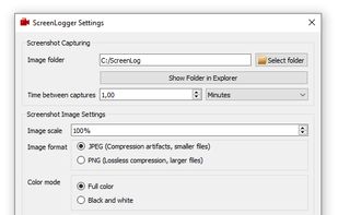 ScreenLogger screenshot 1