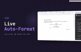Screenplay Editor screenshot 1