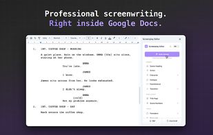 Screenplay Editor screenshot 1