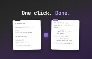 Screenplay Editor screenshot 3