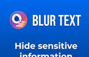 Screenshot Editor - Blur Text screenshot 1