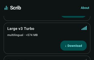 Scrib screenshot 2