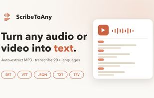 ScribeToAny screenshot 1