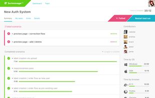 ScrimmageQA screenshot 1
