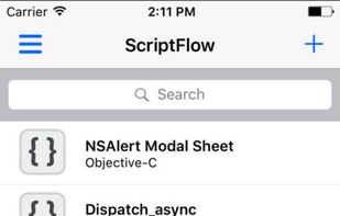 ScriptFlow screenshot 1