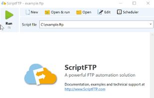 ScriptFTP screenshot 1
