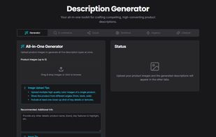 Generator Dashboard