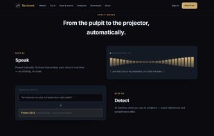Scrivent screenshot 1