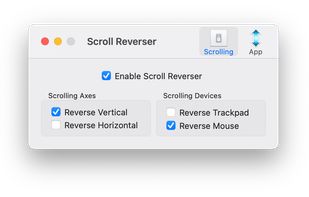 Scroll Reverser screenshot 1
