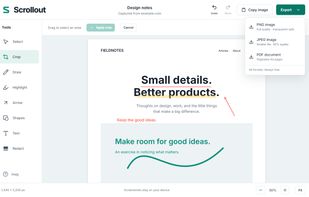 Scrollout screenshot 3