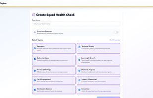 Squad Health Check tool