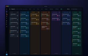 Crystal clear and modern board
