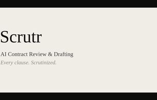 Scrutr screenshot 1