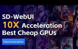 Stable Diffusion Web UI Cloud Inference screenshot 1
