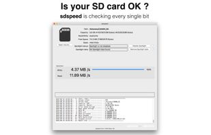sdspeed screenshot 1