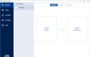 Seagate DiskWizard screenshot 1