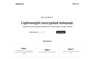 SealNotes screenshot 1