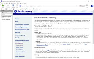 SeaMonkey screenshot 1