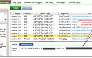 SearchDiggity screenshot 1