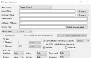 SearchMyFiles screenshot 1