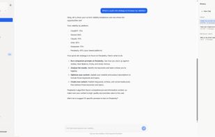 Ask Seal Agent questions about your visibility data and get actionable strategies to improve your AI search presence.