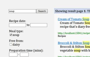 SearchUnit screenshot 1