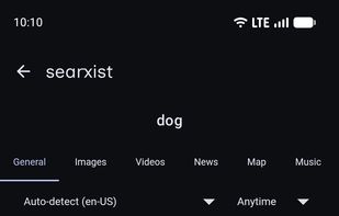 Searxist screenshot 3