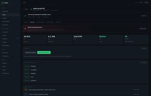 Server Details Page