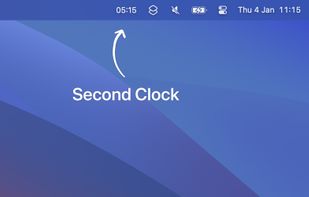 Second Clock screenshot 1