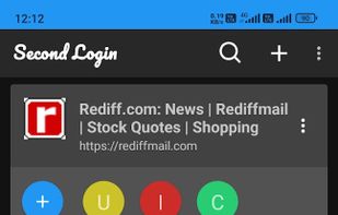 Second Login screenshot 1