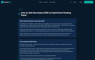 Step-by-step integration guides for Plesk, cPanel, DirectAdmin, and CyberPanel