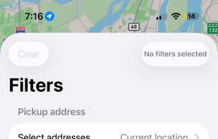Filters and Addresses for your search