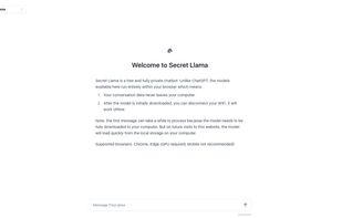 Secret Llama screenshot 1