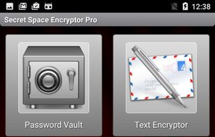 Secret Space Encryptor screenshot 1