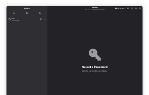 Secrets - GUI for pass screenshot 1